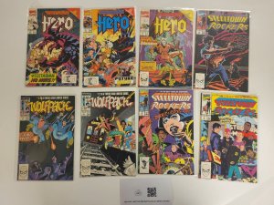 8 Marvel Comics #4 5 6 Hero + #1 2 4 Steeltown Rockers + #2 3 Wolfpack 48 TJ13