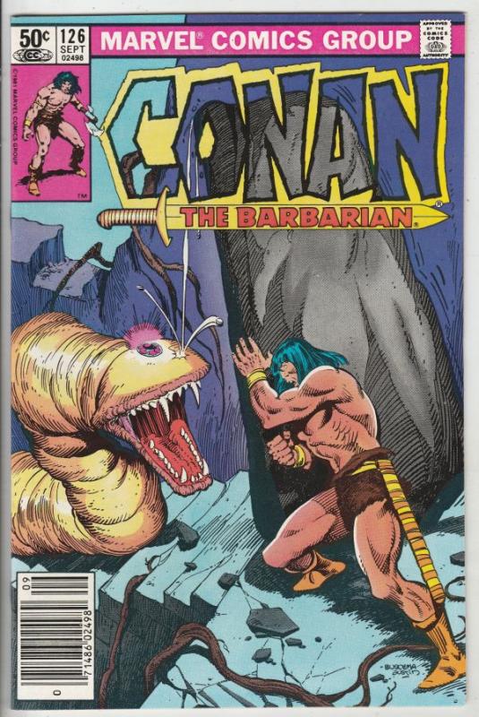 Conan the Barbarian #126 (Sep-81) NM- High-Grade Conan the Barbarian