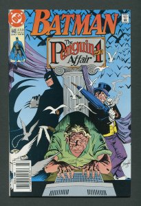 Batman #448 / 9.6 NM+  Newsstand Variant June 1990