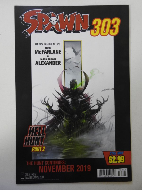 Spawn #302 Variant (2019) VF+ Condition!