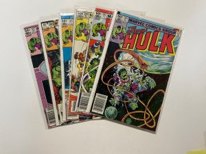 Incredible Hulk 281-288 Lot run set Fine Fn 6.0 Marvel