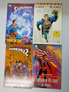 Superman TPB Trade Paperback lot 4 different books condition N/A (years vary) 