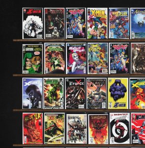 Huge Lot 150+ Comics with Cable, X-Force, Exiles, The Flash & More!