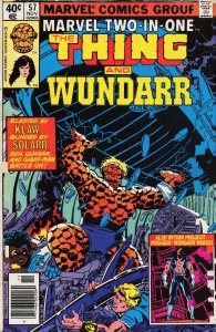 Marvel Two-in-One #57 (1979) Wundarr