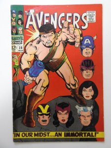 The Avengers #38 (1967) VG+ Condition! Tape residue staining along spine