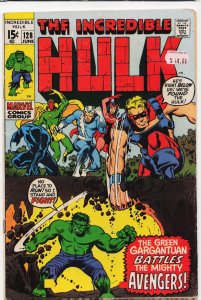 The Incredible Hulk #128 (1970) Hulk