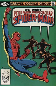 Spectacular Spider-Man, The #59 FN ; Marvel | Roger Stern