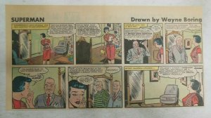 Superman Sunday Page #1146 by Wayne Boring from 10/1/1961 Size ~7.5 x 15 inches