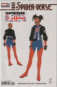 Edge Of Spider-Verse # 2 Variant 1:10 Cover NM Marvel 2022 [K1]