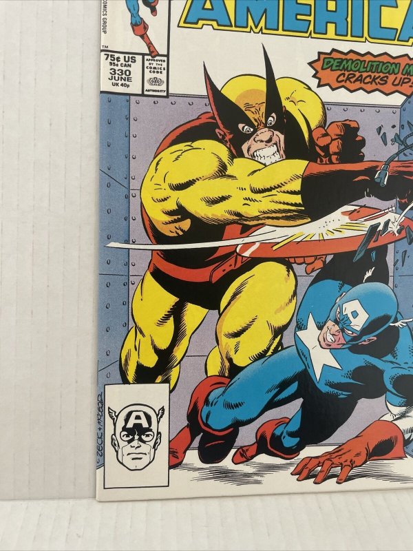 Captain America #330