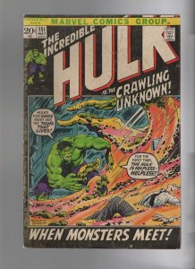 The Incredible Hulk #139, 150, 151, 152 and 155 (1971)