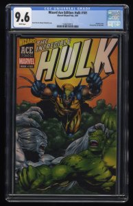 Wizard Ace Edition: Hulk #181 CGC NM+ 9.6 White Pages