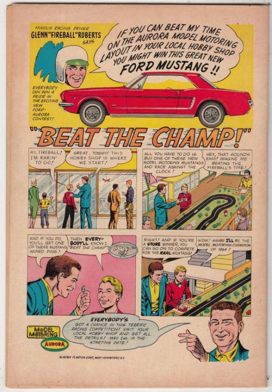 Rip Hunter Time Master #21 (Aug-64) VF+ High-Grade Rip Hunter, Jeff, Bonnie, ...