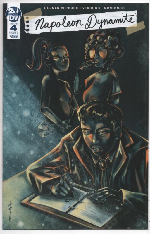 NAPOLEON DYNAMITE #1 2 3 4 A, art cover, NM, IDW, 2019. 1-4 set. 4 issues