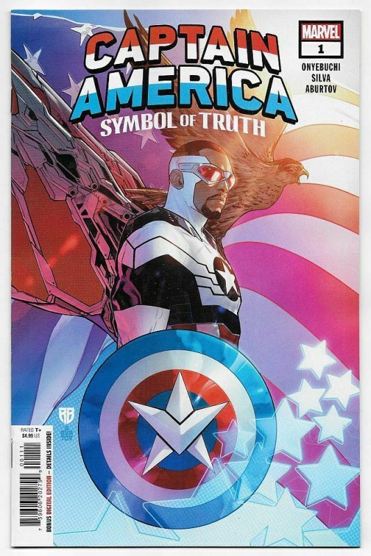 Captain America Symbol Of Truth #1 Main Cover R.B. Silva (Marvel, 2022) NM 