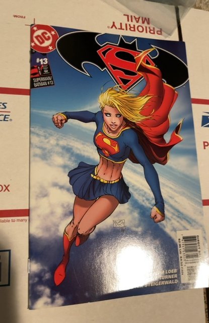 Superman / Batman #13 Supergirl Cover (2004) small cover ding