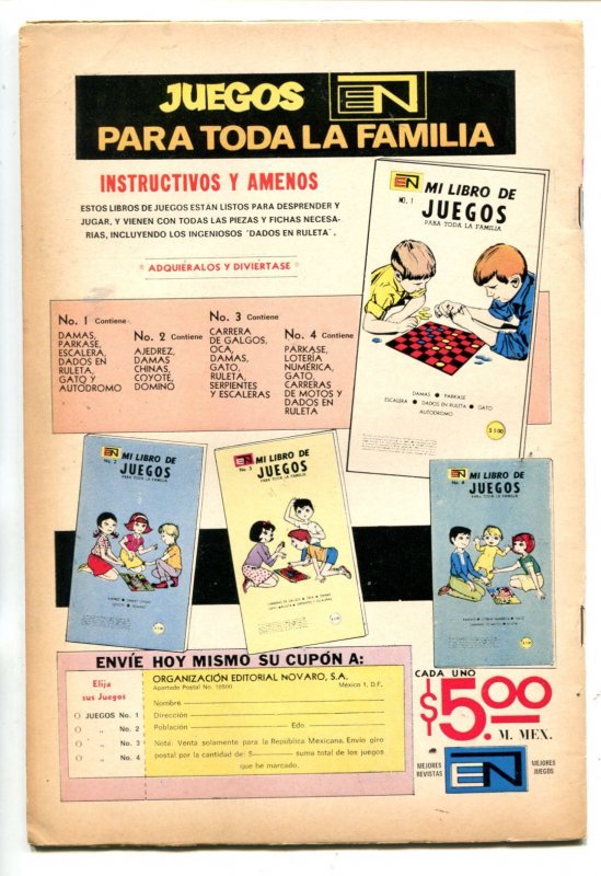 SUPERMAN #941-1973-DC-HANGING COVER-TOMMY TOMORROW-MEXICAN EDITION-fn