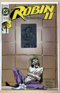 Robin II: The Joker's Wild! #1 Straight Jacket Cover (1991)