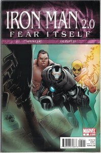Iron Man 2.0 #5 (2011) Fear Itself