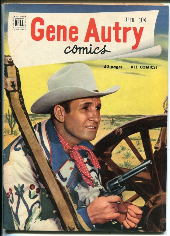 Gene Autry #50 1951-Dell-photo covers-western adventure-FN/VF