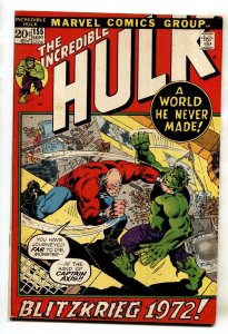 Incredible Hulk #155-- comic book-- marvel--1972
