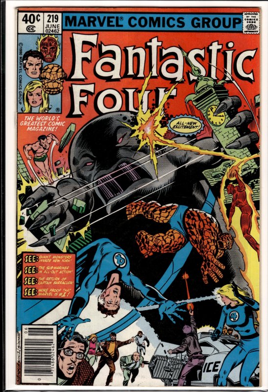 Fantastic Four #219 (1980) Fantastic Four