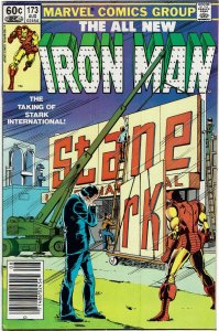 Iron Man #173 (1968 v1) Newsstand Denny O'Neil FN+