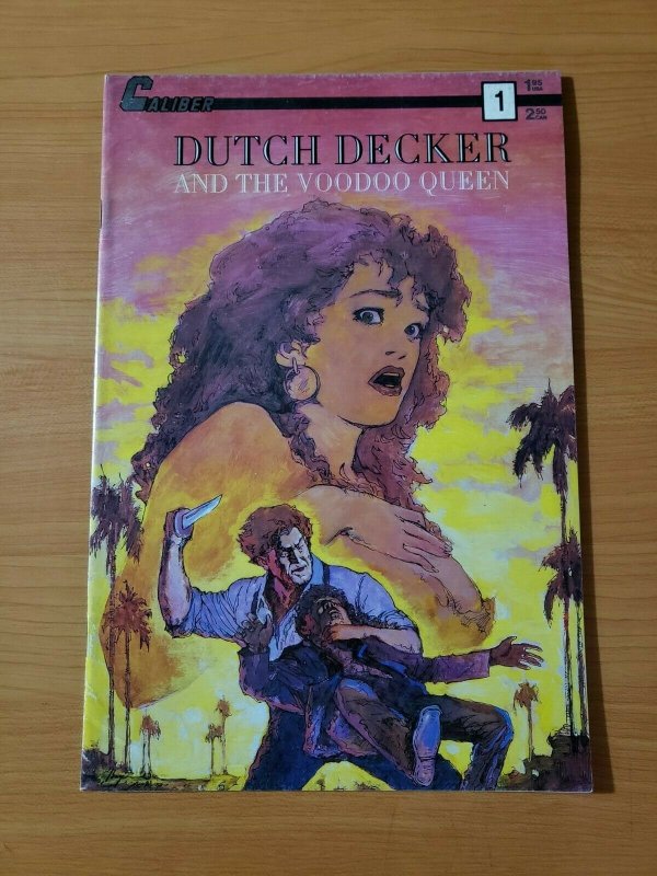 Dutch Decker and the Voodoo Queen #1 One-Shot ~ NEAR MINT NM ~ 1990 Caliber
