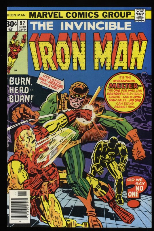 Iron Man #92 NM+ 9.6 Marvel Comics