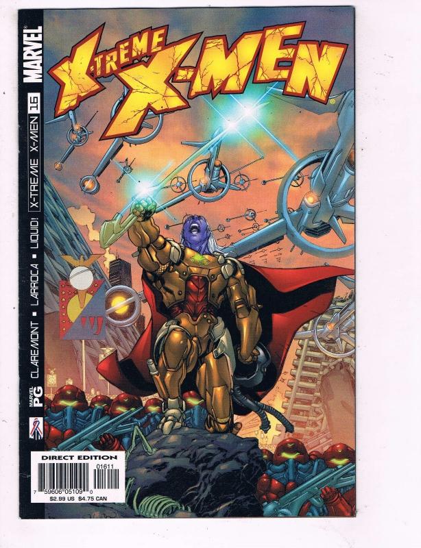 Xtreme X-Men #16 VF Marvel Comic Book Claremont Rogue 2001 DE9