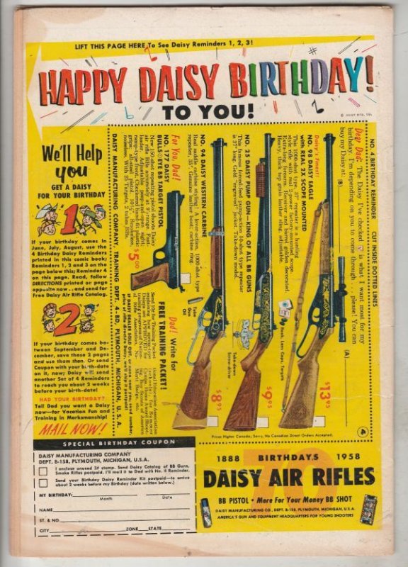 Our Fighting Forces #36 (Aug-58) FN- Mid-Grade Steel Soldier