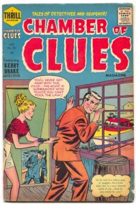 Chamber of Clues #28  1955 - Harvey  -VG - Comic Book