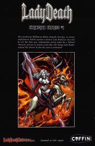 Lady Death Extinction Express Enchanter Edition Limited to 131 of 150
