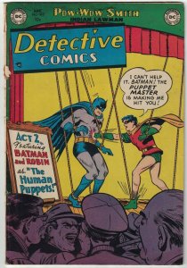 Detective Comics #182 GD april 1952 - batman & robin -pow-wow smith - puppets 