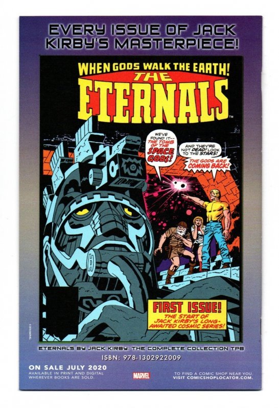 THE ETERNALS: SECRETS FROM THE MARVEL UNIVERSE #01 (2020) TODD NAUCK | ONE-SHOT