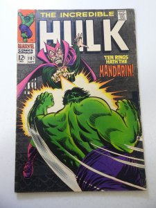 The Incredible Hulk #107 (1968) FN- Condition