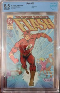 The Flash #80 8.5 CBCS Magenta appearance Foil Cover