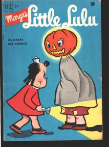 Marge's Little Lulu #40 1951-Dell-Halloween cover-John Stanley script-Irving ...