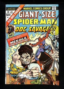 Giant-Size Spider-Man #3 Doc Savage!