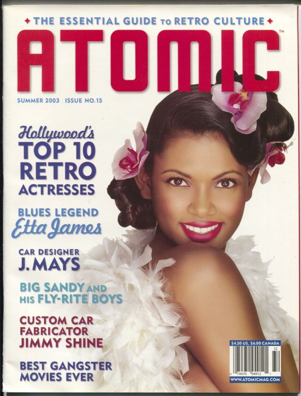 Atomic-The Essential Guide To Retro Culture-#15-last issue-music-FN/VF