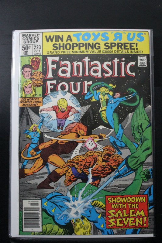 Fantastic Four #223 Newsstand Edition (1980)