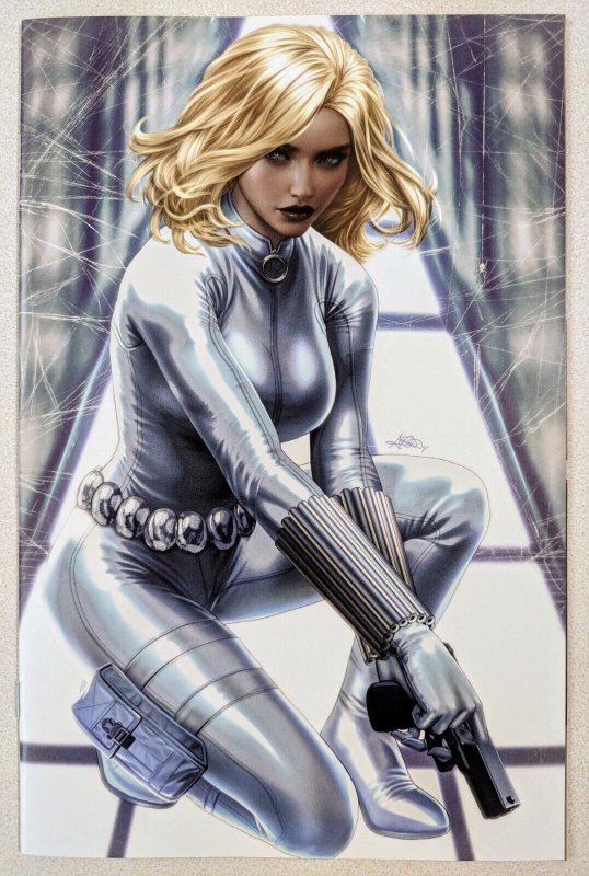 White Widow #1 NM Ariel Diaz Comic Kingdom Virgin Variant LTD 1000 Copies