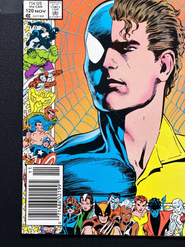 The Spectacular Spider-Man #120 (1986) Specialty Border - VF/NM!