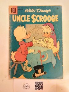 Walt Disney's Uncle Scrooge #17 GD Dell Comics comic book 18 JW73