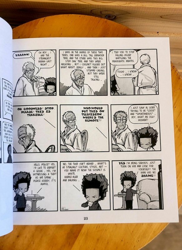 Boondocks Fresh For 01 You Suckas Comic Book Vintage 