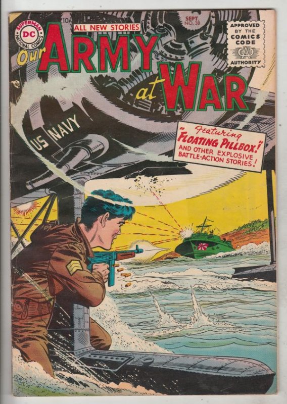 Our Army at War #38 (Sep-55) FN/VF Mid-High-Grade 