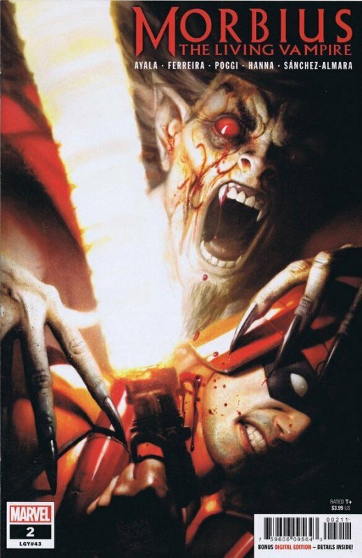 Morbius Living Vampire #2 2019 Marvel Comics 