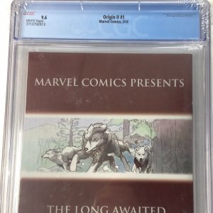 Origin II #1 CGC 9.6 2014 Acetate Cover