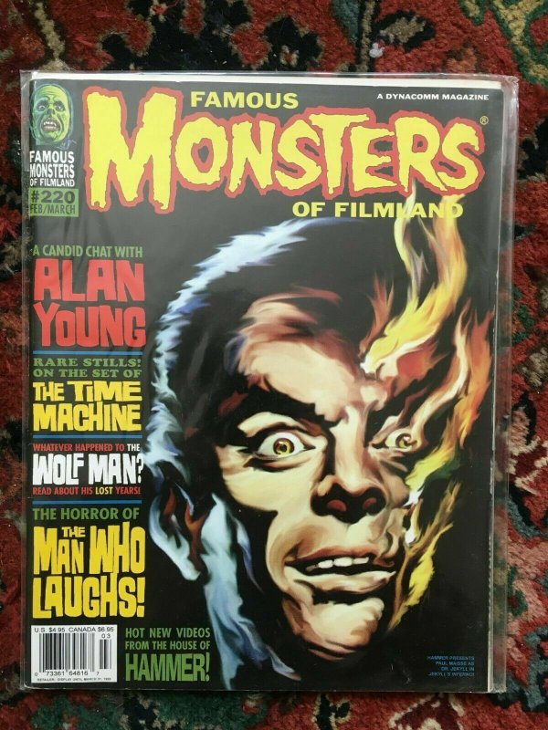 FAMOUS MONSTERS #220 Feb/March 1998 - VF/NM Condition