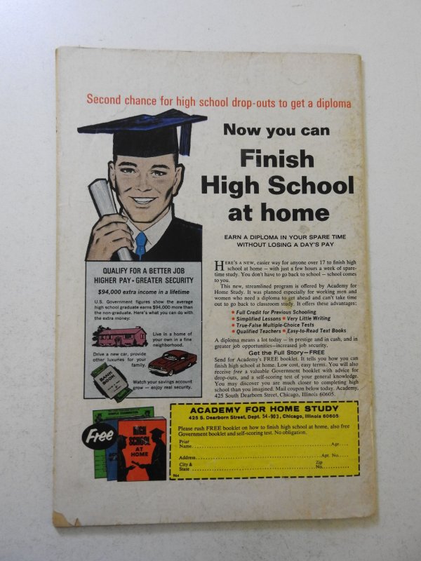 The Avengers #78 (1970) GD/VG Condition ink fc